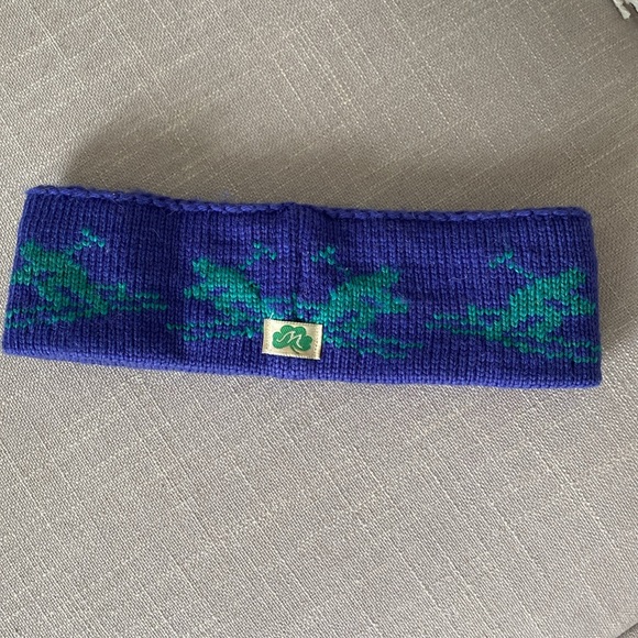 “Breckenridge” Retro vintage Ski skier headband, 100% Wool - Picture 2 of 10